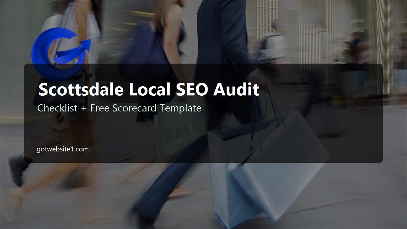 Scottsdale local SEO audit checklist scorecard template